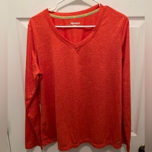 Women’s XL Orange Xersion Sportswear longsleeve shirt